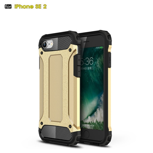 iPhone SE 2022 / SE 2020 Magic Armor TPU + PC Combination Case - Gold