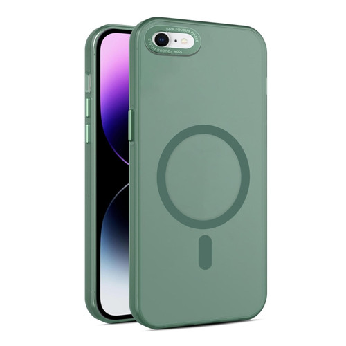 iPhone SE 2022 / 2020 / 8 / 7 MagSafe Frosted Translucent Mist Phone Case - Green