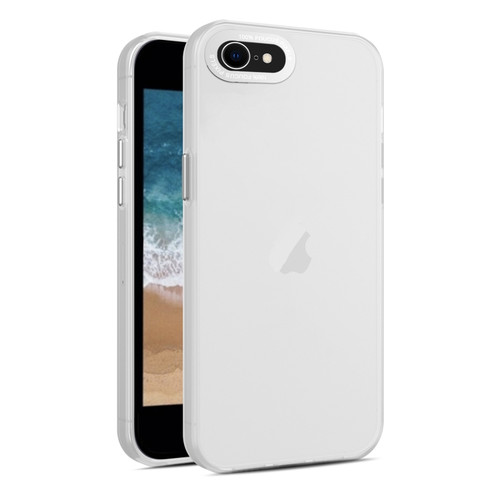 iPhone SE 2022 / 2020 / 8 / 7 Frosted Translucent Mist Phone Case - White