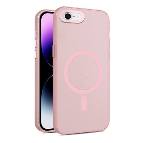 iPhone SE 2022 / 2020 / 8 / 7 MagSafe Frosted Translucent Mist Phone Case - Pink