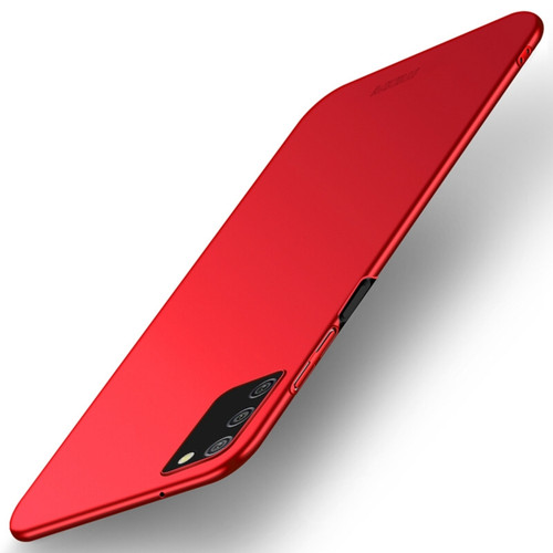 Samsung Galaxy A02s EU / A03s / M02s / F02s MOFI Frosted PC Ultra-thin Hard Case - Red