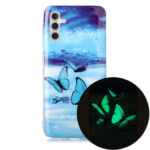 Samsung Galaxy A13 5G Luminous TPU Protective Phone Case - Butterflies