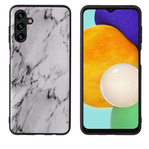 Samsung Galaxy A13 5G Leather Back Phone Case - Marble