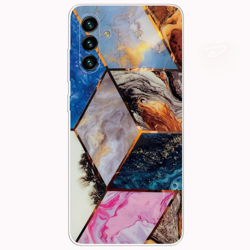 Samsung Galaxy A13 5G Abstract Marble Pattern TPU Phone Protective Case - Water Color