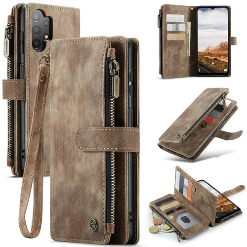 Samsung Galaxy A13 4G/A13 5G/A04S/A04/M13 5G CaseMe C30 Multifunctional Phone Leather Case - Brown