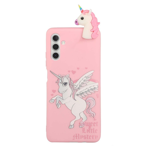 Samsung Galaxy A13 5G Shockproof Cartoon TPU Phone Case - Unicorn