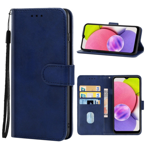 Samsung Galaxy A04s / A13 5G Leather Phone Case - Blue