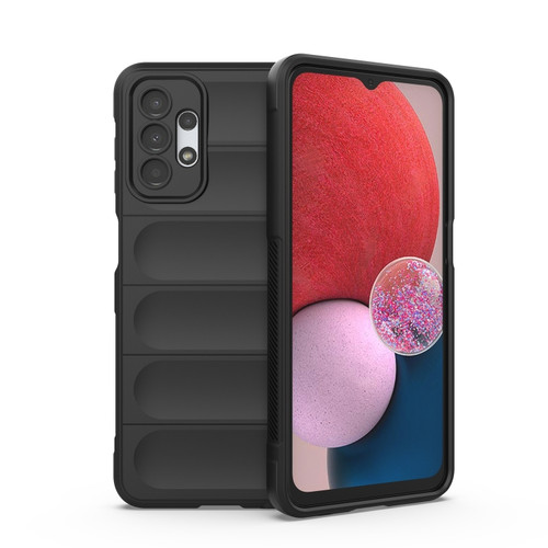 Samsung Galaxy A13 5G / 4G Magic Shield TPU + Flannel Phone Case - Black