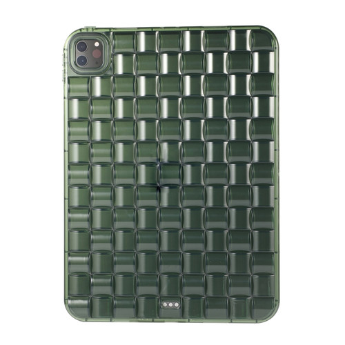 iPad 10.2 2019 / 2020 / 2021 Cube Shockproof Silicone Tablet Case - Dark Green