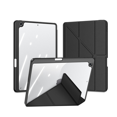 iPad 10.2 2019/2020/2021 DUX DUCIS Magi Series Shockproof Tablet Case - Black