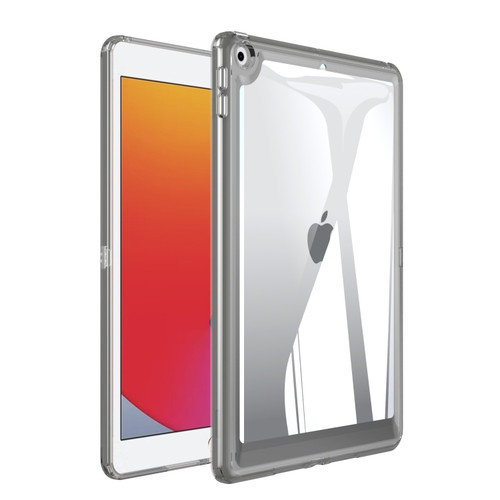 iPad 10.2 2021 / 2020 / 2019 Transparent Acrylic Tablet Case - Black