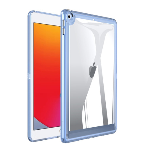 iPad 10.2 2021 / 2020 / 2019 Transparent Acrylic Tablet Case - Blue