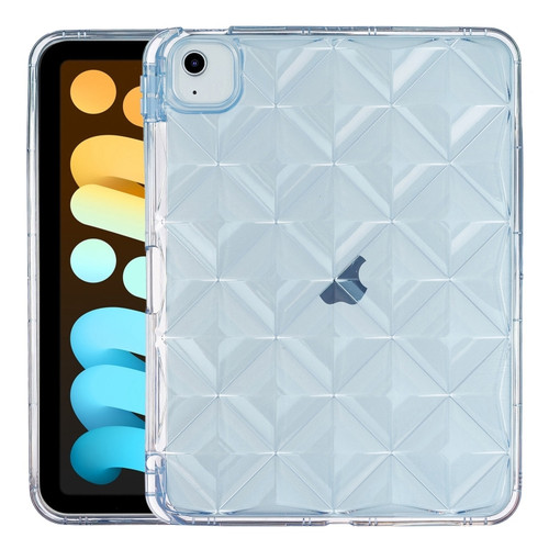 Diamond Texture TPU Airbag Tablet Case iPad mini 6 - Blue