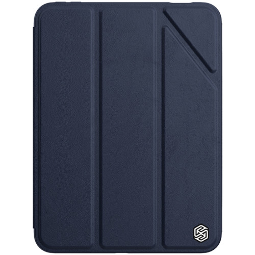iPad mini 6 NILLKIN Horizontal Flip Tablet Case with Holder & Pen Slot & Sleep / Wake-up Function - Blue