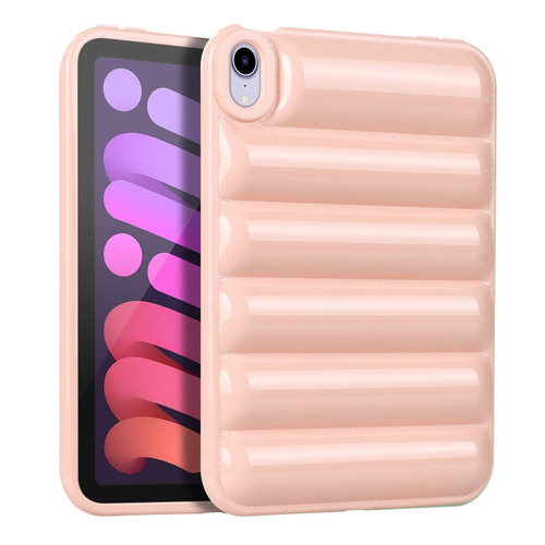 iPad mini 6 Eiderdown Cushion Shockproof Tablet Case - Pink