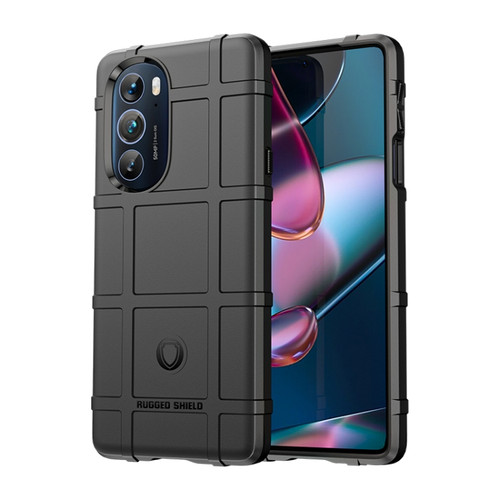 Motorola Moto Edge+ 2022 Full Coverage Shockproof TPU Case - Black