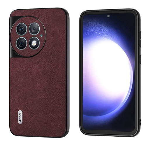 OnePlus Ace 2 Pro ABEEL Dream Litchi Texture PU Phone Case - Purple