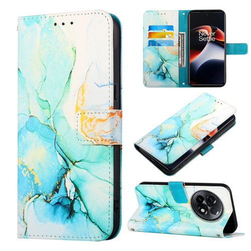 OnePlus Ace 2 5G / 11R 5G PT003 Marble Pattern Flip Leather Phone Case - LS003