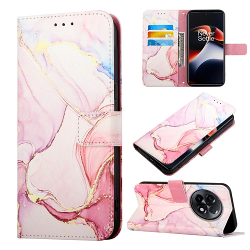 OnePlus Ace 2 5G / 11R 5G PT003 Marble Pattern Flip Leather Phone Case - LS005