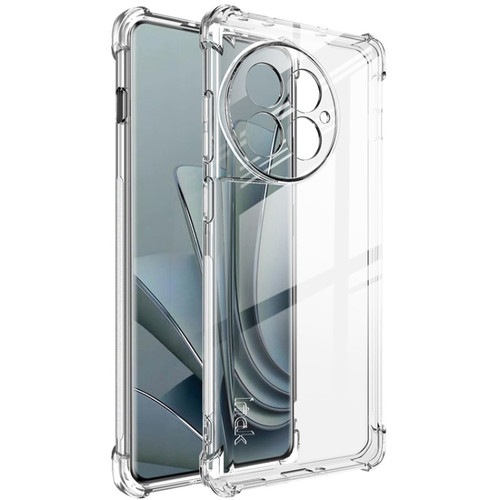 OnePlus Ace 2 Pro 5G imak Shockproof Airbag TPU Phone Case - Transparent