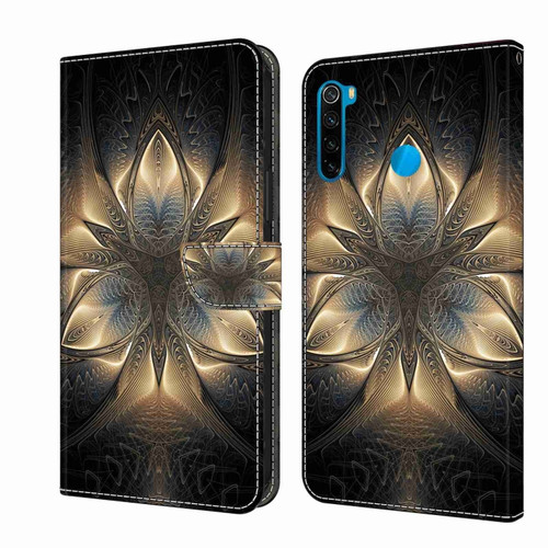 Xiaomi Redmi Note 8T Crystal 3D Shockproof Protective Leather Phone Case - Luminous Building
