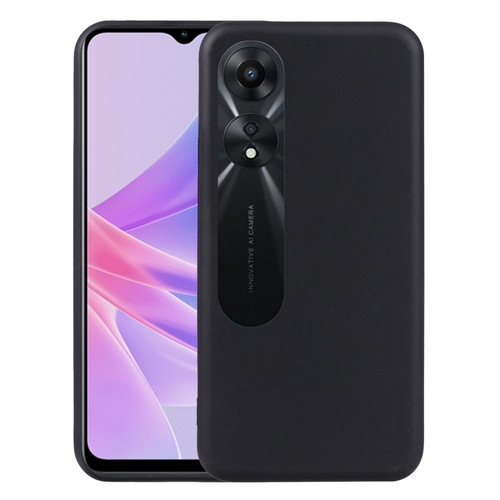 OPPO A78 4G TPU Phone Case - Black