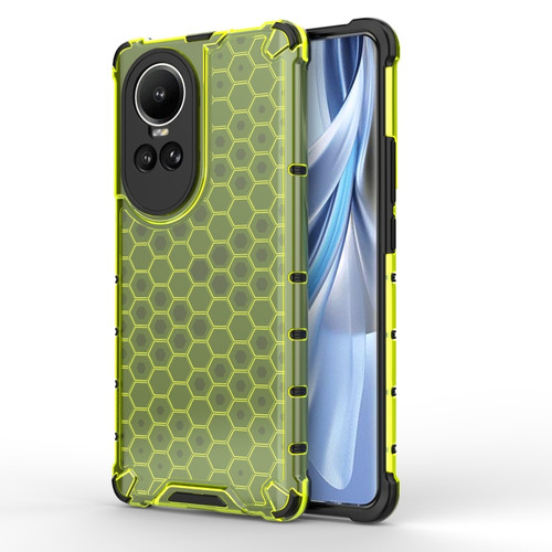 OPPO Reno10 Global / 10 Pro Global Honeycomb Phone Case - Green