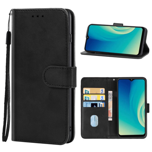 ZTE Blade A52 Leather Phone Case - Black