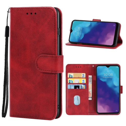 ZTE Blade V30 Vita Leather Phone Case - Red