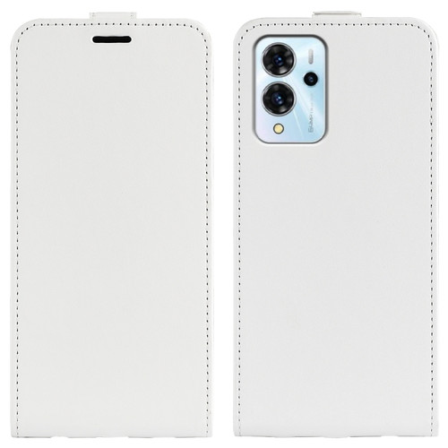 ZTE Blade V40 Pro R64 Texture Vertical Flip Leather Phone Case - White