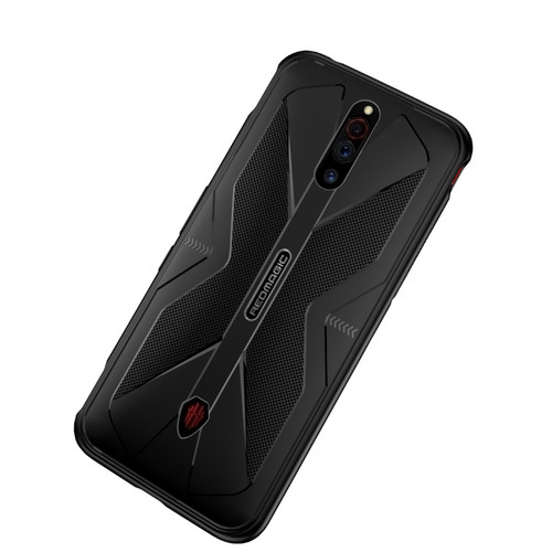 ZTE nubia Red Magic 5G / 5S Butterfly Shadow Shockproof Rubber TPU Protective Case - Black