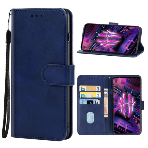 ZTE Nubia Red Magic 7S Leather Phone Case - Blue