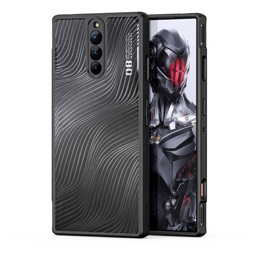 ZTE nubia Red Magic 8 Pro/8 Pro+/8S Pro DUX DUCIS Aimo Series TPU + PC Frosted Feel Phone Case - Black