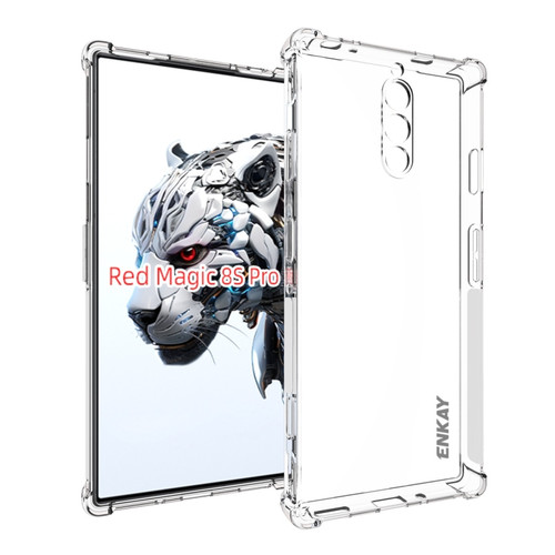 ZTE Nubia Red Magic 8s Pro ENKAY Clear TPU Shockproof Anti-slip Phone Case