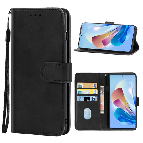 ZTE Nubia Z40S Pro Leather Phone Case - Black