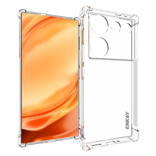 ZTE Nubia Z50 Ultra 5G ENKAY Clear TPU Shockproof Anti-slip Phone Case