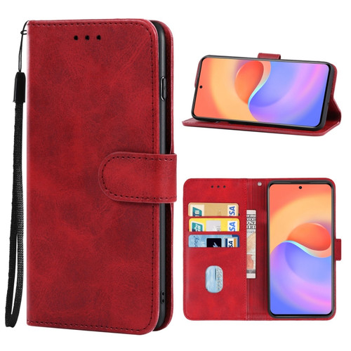 ZTE S30 Pro Leather Phone Case - Red