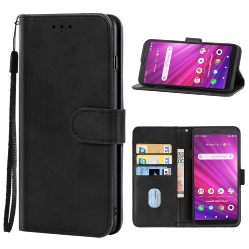 Alcatel Axel - 5004R / Lumos - DALN5023 Leather Phone Case - Black