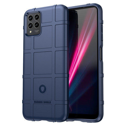 T-Mobile REVVL 6 Pro 5G Full Coverage Shockproof TPU Phone Case - Blue