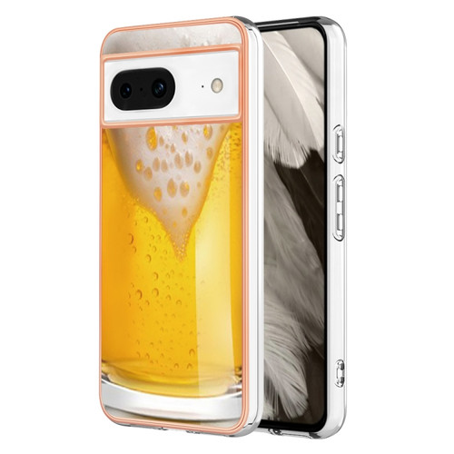 Google Pixel 8 Electroplating Dual-side IMD Phone Case - Draft Beer
