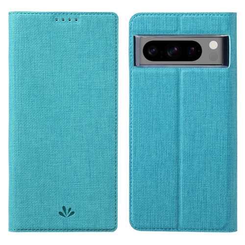 Google Pixel 8 Pro ViLi DMX Series TPU + PU Leather Magnetic Phone Case - Blue