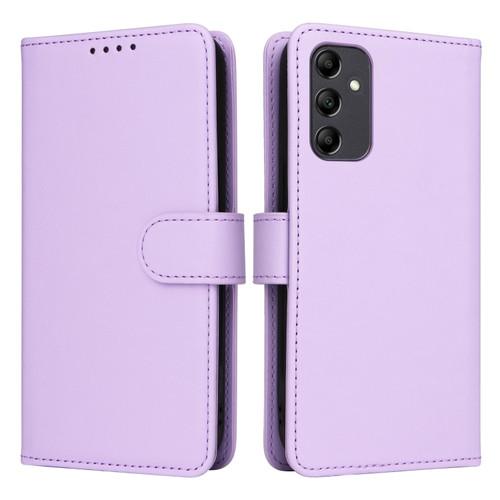 Samsung Galaxy A14 5G BETOPNICE BN-005 2 in 1 Detachable Imitate Genuine Leather Phone Case - Light Purple
