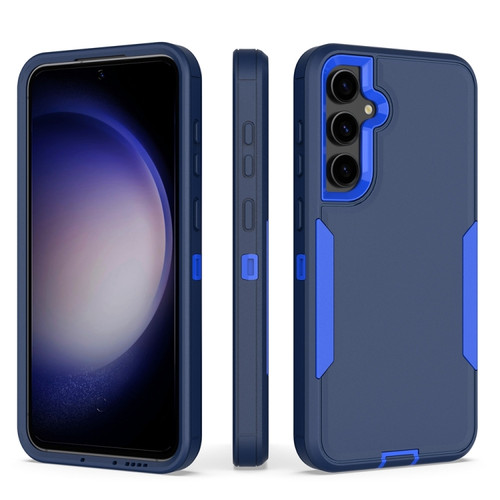 Samsung Galaxy S23 FE 5G 2 in 1 Magnetic PC + TPU Phone Case - Royal Blue+Dark Blue