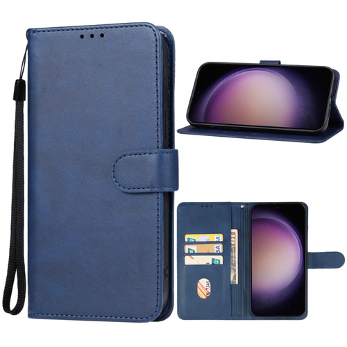 Samsung Galaxy S23 FE 5G Leather Phone Case - Blue