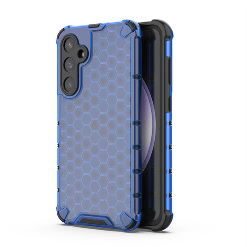 Samsung Galaxy S23 FE 5G Shockproof Honeycomb Phone Case - Blue