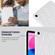 iPad 10th Gen 10.9 2022 Jelly Color Water Ripple TPU Tablet Case - White