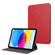 iPad 10th Gen 10.9 2022 Simple Crazy Horse Leather Tablet Case - Red