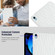 iPad Air 10.9 2022 / 2020 Jelly Color Water Ripple TPU Tablet Case - White