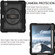 iPad Air 2020 / 2022 10.9 Silicone Hybrid PC Shockproof Tablet Case with Shoulder Strap - Black