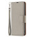 Samsung Galaxy S24 Ultra 5G Litchi Texture Pure Color Flip Leather Phone Case - Grey